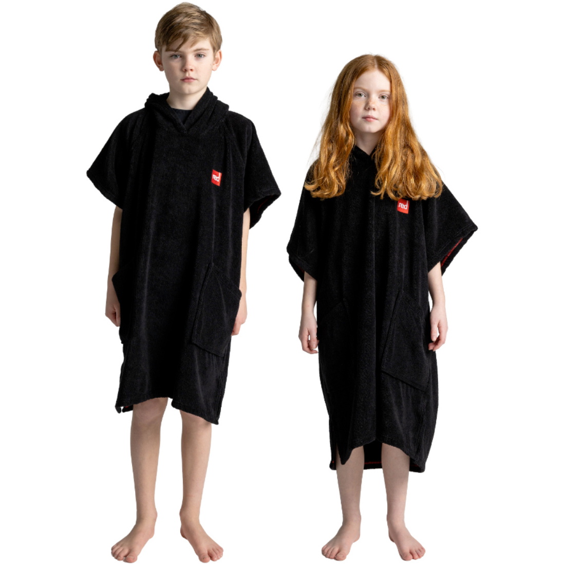 2026 Red Paddle Co Junior Toallas Poncho Albornoz 002-009-006-0382- Stealth Black